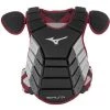 Flash Sale 😍 Mizuno Samurai NOCSAE Catcher's Chest Protector Black/Maroon 🔔