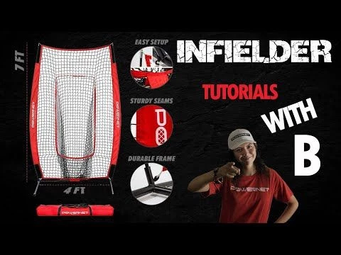 Wholesale π₯ POWERNET Infielder Pop Up Net with Frame π 2 Wholesale π₯ POWERNET Infielder Pop Up Net with Frame π - Image 2